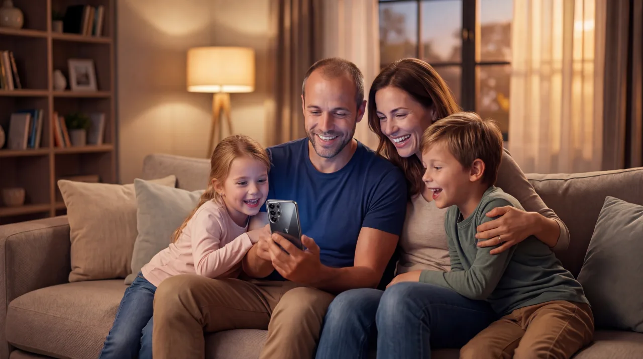 Zuhause bei Familie & Freunden